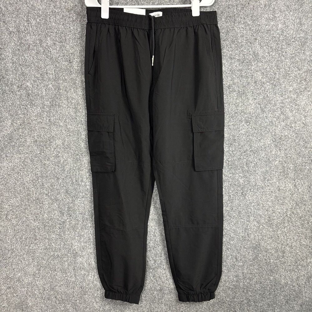 Only & Sons Tapered Jogger Cargo Pants Mens size L Black